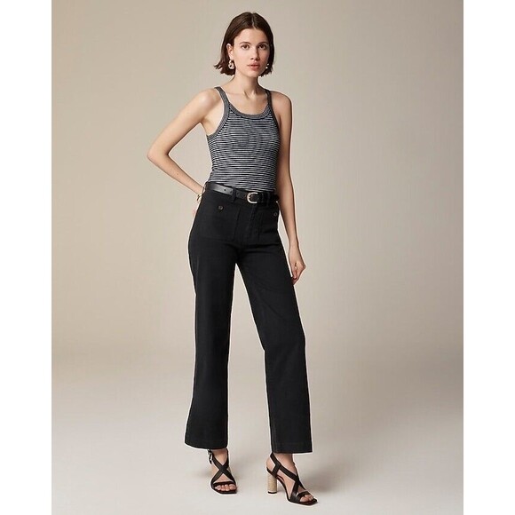 J.Crew Sailor slim wide-leg chino pant New Size 32 - Picture 8 of 12